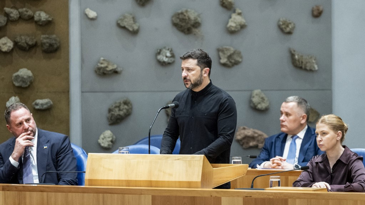 Primeiro -ministro e rei holandês bem -vindo Zelensky em meio à cúpula da OTAN