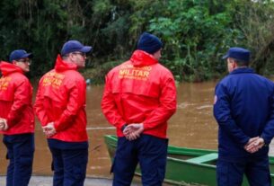 RS tem 3 rios em alerta vermelho por risco de inundação