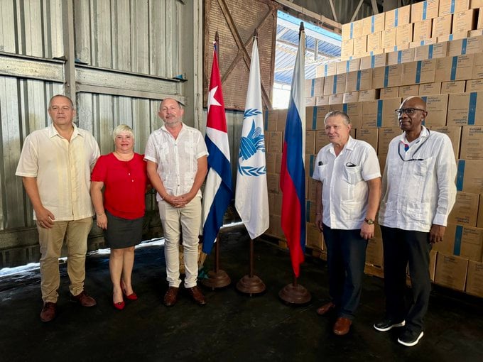 Rússia doa mais de 460 toneladas de óleo a Cuba por meio do Programa Mundial de Alimentos