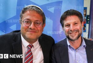 Sanções do Reino Unido Ministros Israel de extrema direita por 'incitar a violência' contra os palestinos