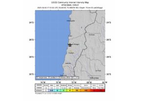 Terremoto de magnitude 6.4 causa o norte do Chile
