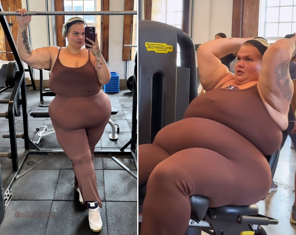 Thais Carla desabafa após voltar à academia depois de bariátrica: 'Como se todo mundo estivesse olhando para mim'