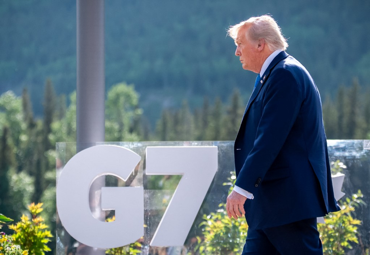 Trump diz que a saída do G7 Early tem "nada a ver" com um cessar-fogo de Israel-Iran