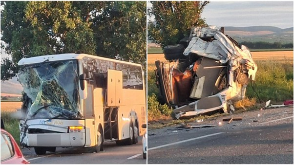 Uma pessoa morre no acidente de ônibus da Romênia, carregando 60 ucranianos