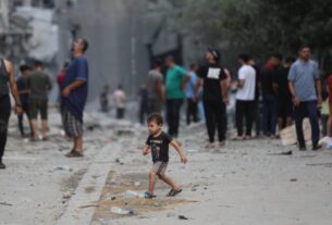 Criança em Gaza