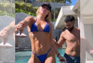 Virginia Fonseca exibe corpo tonificado em dia de piscina em Goiânia: ‘Sextou’
