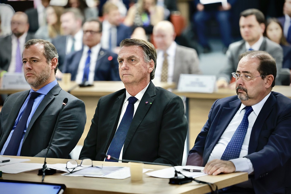‘Não fui o único a criticar as urnas’, diz Bolsonaro ao mencionar Flávio Dino