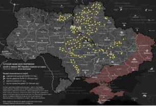 741 drones e mísseis lançados, Lutsk bateu mais