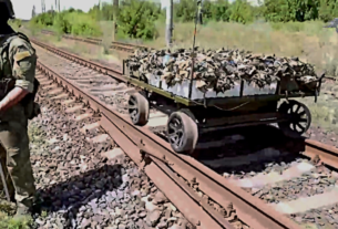 A Rússia implanta Rail Railed Rail 'Push Trolley' para reabastecimento de logística