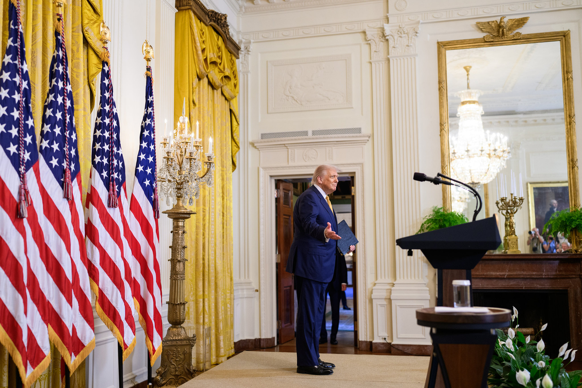 A porta dos EUA permanece aberta, Trump tranquiliza os ucranianos que fugiram da guerra