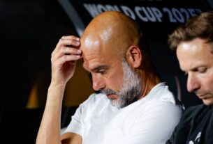 A reação de Guardiola após queda do City no Mundial de Clubes