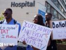 A rua avisa que o NHS enfrenta desafiando alguns dias quando o Doctor Strike começa