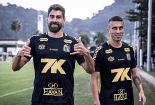 Santos retoma atividades no CT Rei Pelé para enfrentar o Flamengo; time jogou amistoso no Espírito Santo na última quinta-feira
