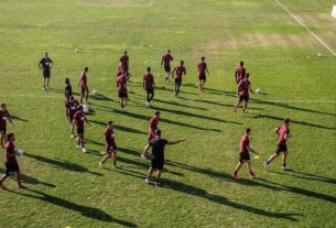 Treino do Vitória em São José do Rio Preto
