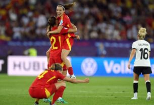 Aitana decide, Espanha supera a Alemanha e chega a sua primeira final da Eurocopa feminina