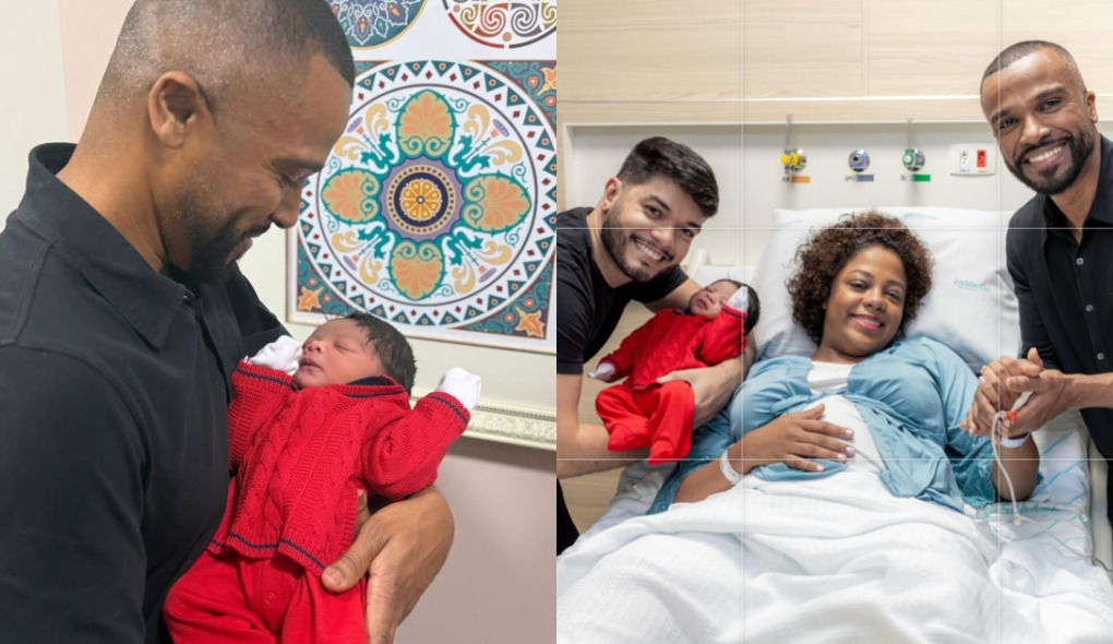 Alexandre Pires anuncia nascimento de primeiro neto