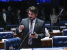 Antes de deixar o Brasil, Marcos do Val discursou no Senado e disse que Moraes foi condenado por órgão ligado à ONU