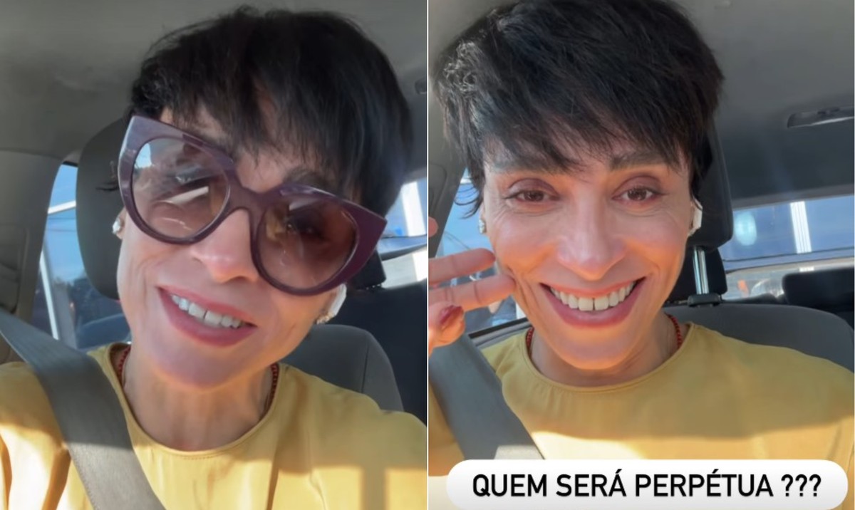 Após revelar que será Tieta em novo filme, Suzana Pires pede dica para seguidores: 'Quem será Perpétua?'