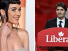 Após separação, Katy Perry é flagrada com Justin Trudeau em restaurante
