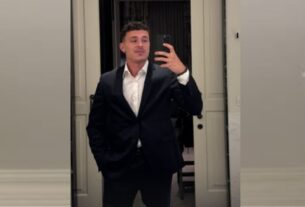 Aron Piper, astro de ‘Elite’, marcca presença no casamento de Éder Militão em São Paulo