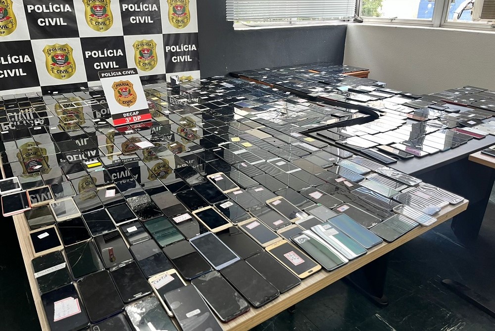 Cadastro nacional permite rastreio de celulares roubados