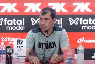 Carille analisa gol do Sport no fim e elogia o Vitória: ‘Melhor jogo’
