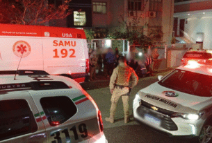 Casal é atingido por tiros após sair de shopping no centro de Florianópolis