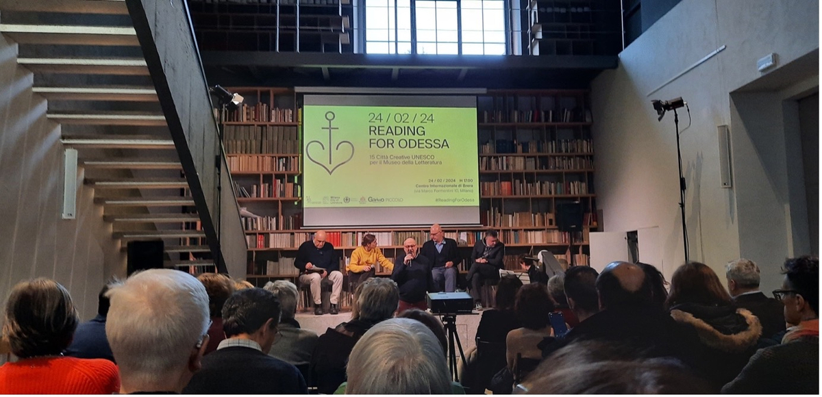 Cidades de literatura da UNESCO para apoiar Odesa