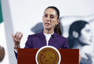 Claudia Sheinbaum diz que o tráfico de fentanil do México para os EUA caiu 50%