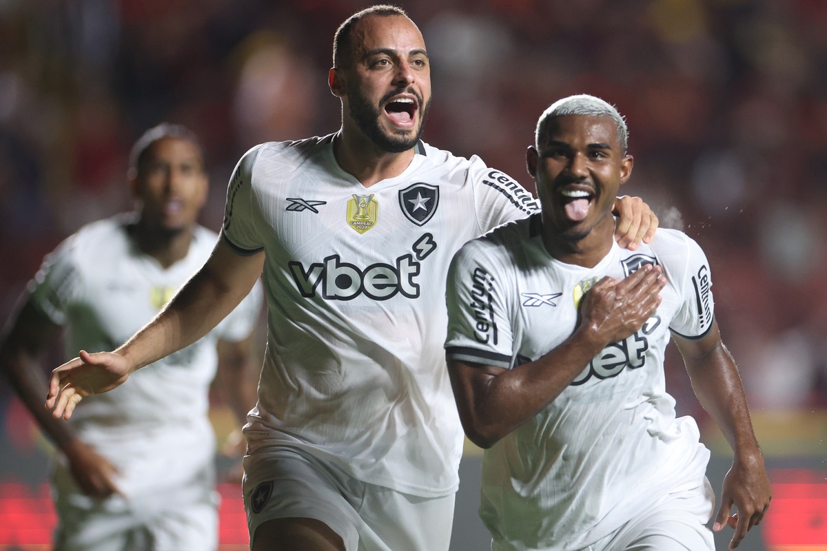 Com gol no fim, Botafogo vence o Sport e sobe na classificação do Brasileirão