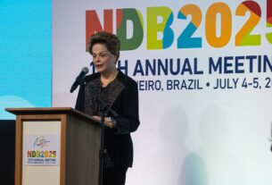 Dilma defende NDB na vanguarda da sustentabilidade e financiamento de projetos em moeda local