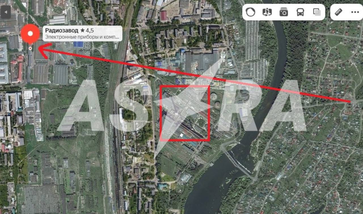 Drones da SBU Através da planta de guerra russa fazendo 'cérebros' para o exército de Putin