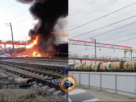 Drones ucranianos visando ferrovias estatais russas, viajantes de férias de verão impactados