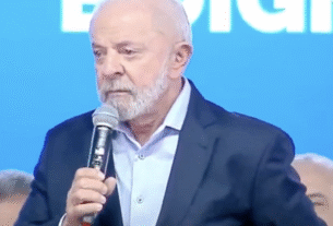 Lula durante lançamento do PAC (Programa de Aceleração do Crescimento) Periferia Viva em Osasco