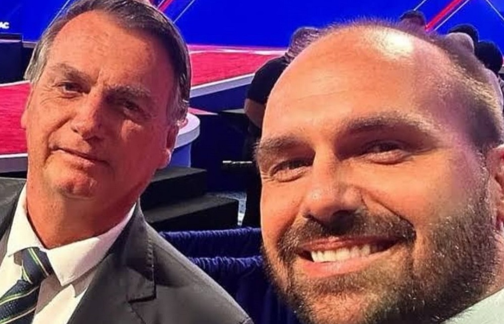 Em meio ao tarifaço de Trump, Bolsonaro comemora aniversário de Eduardo e reforça ‘perseguição’