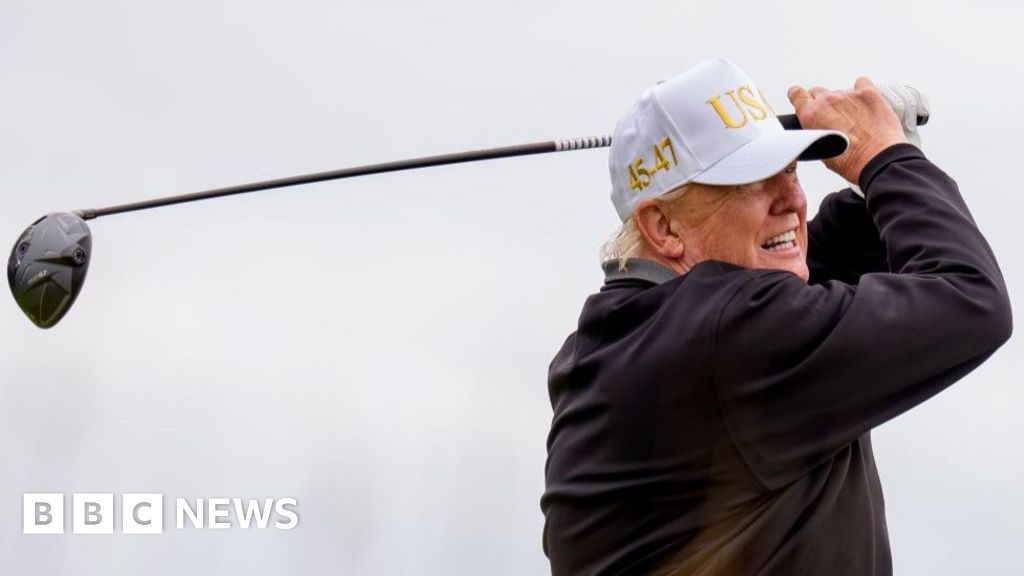 Escócia dá a Trump três coisas que ele gosta