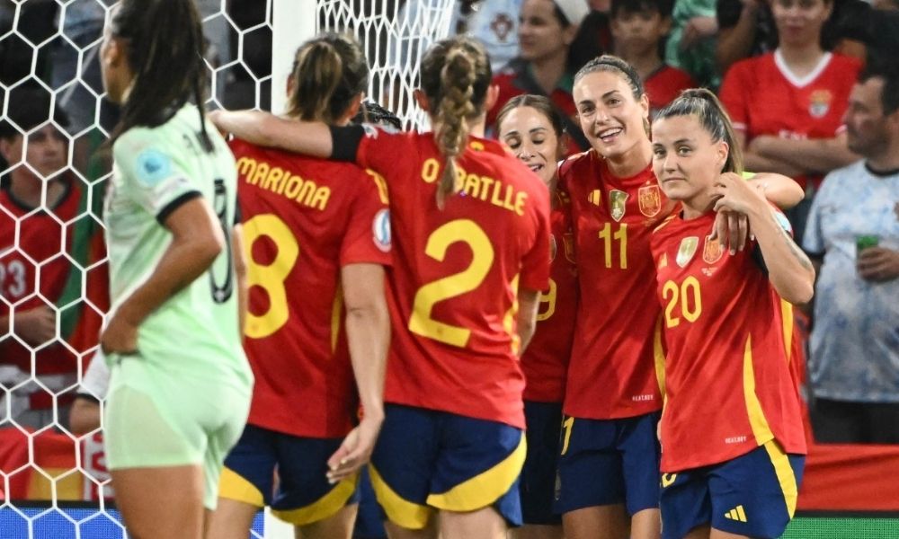Espanha confirma favoritismo e goleia Portugal na estreia da Eurocopa feminina; Itália supera Bélgica