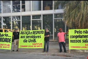 Greve dos servidores técnicos-administrativos da UnB completa 4 meses