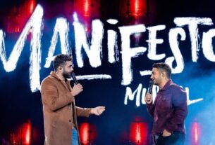 Henrique e Juliano apresentam Manifesto Musical com estádio do Palmeiras lotado