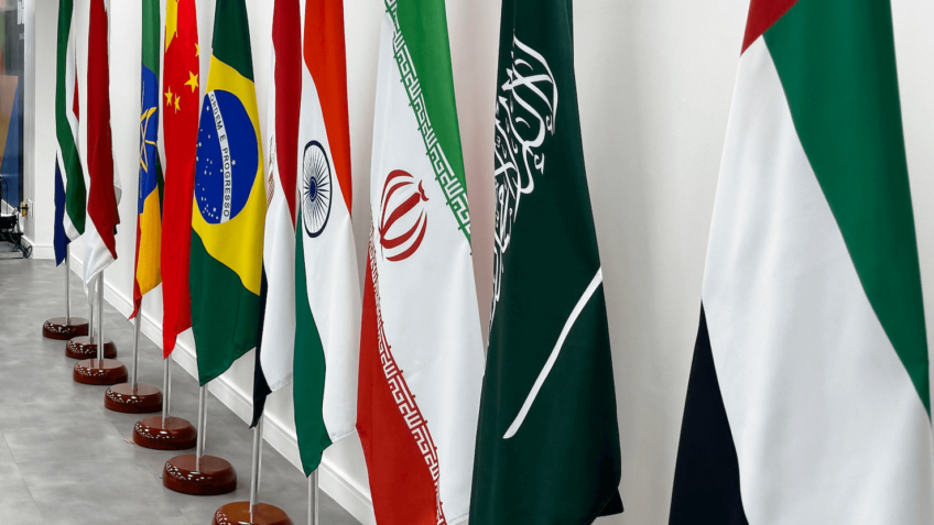 Bandeiras países Brics