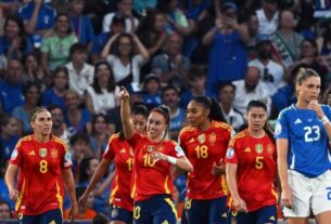 Itália perde de 3 a 1 para Espanha, mas garante vaga nas quartas da Euro Feminina