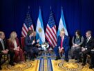 Javier Milei inicia negociação para que argentinos entrem nos EUA sem visto