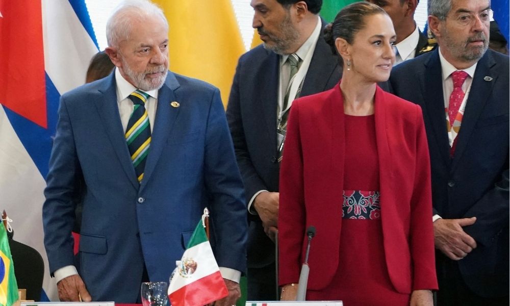 Lula conversa por telefone com a presidente do México em meio ao tarifaço de Trump