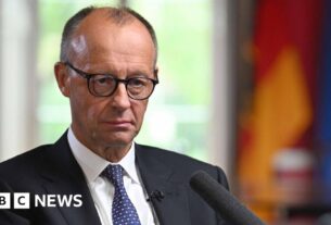 Merz da Alemanha admite que a Europa estava de acordo com os EUA