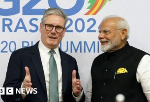 Modi e Starmer para assinar o Acordo 'Landmark'