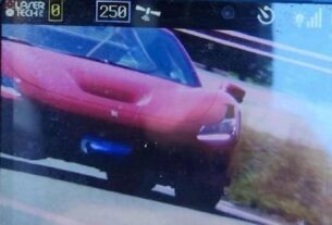 Motorista é flagrado a 201 km/h em Ferrari em rodovia de SP