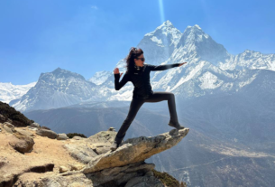Mulher que parou de vento no Everest