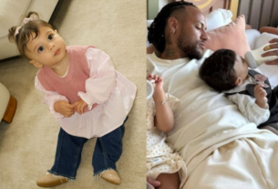 Neymar comemora primeiro ano de Helena, filha com Amanda Kimberlly: 'Papai te ama'