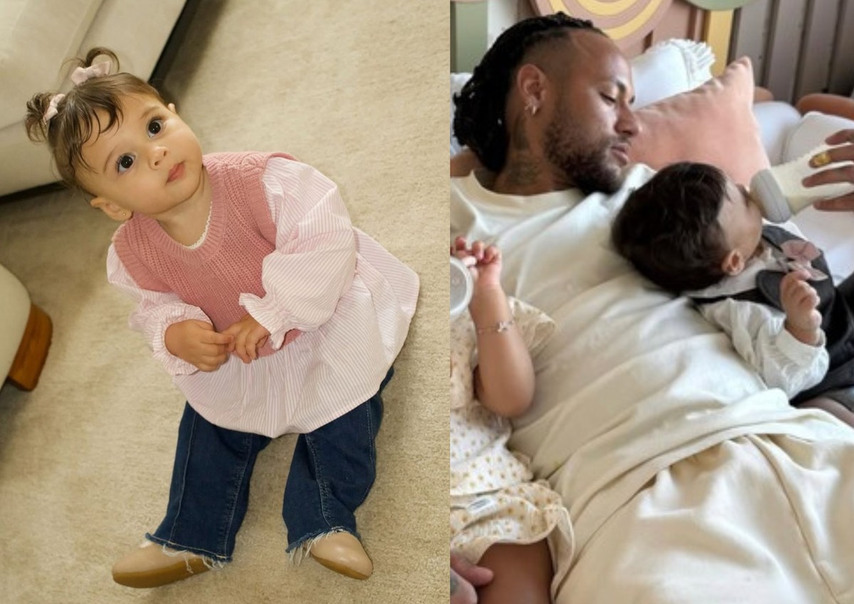 Neymar comemora primeiro ano de Helena, filha com Amanda Kimberlly: 'Papai te ama'