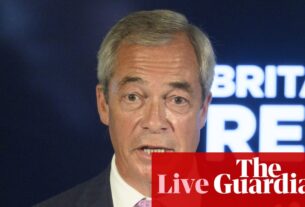 O Labor diz que o plano de Farage de revogar a Lei de Segurança Online mostra que ele está do lado de 'pornógrafos extremos' sobre crianças - a política do Reino Unido ao vivo | Política